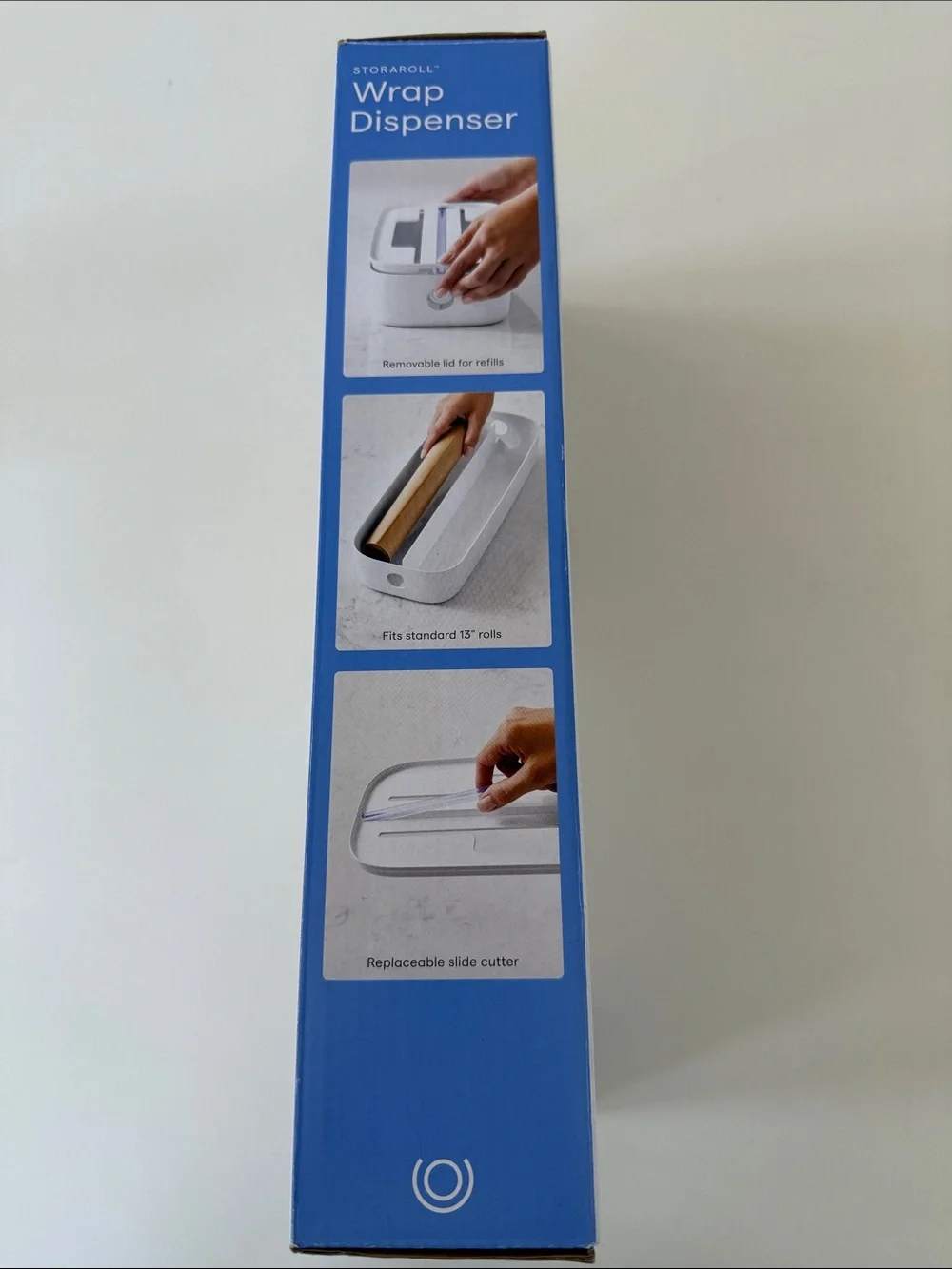 youCopia StoraRoll Wrap Dispenser - White NEW
